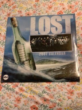 ABC’s Official Series “Lost” 2007 Collector Wall Calendar, Sealed